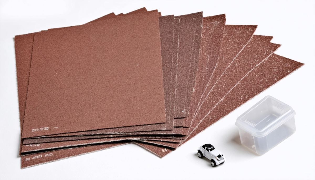 découvrez quel grain de papier abrasif est idéal pour poncer efficacement le plastique et obtenir une surface lisse sans l'endommager.