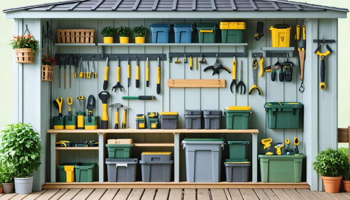 découvrez des astuces ingénieuses pour optimiser l'utilisation de votre abri de jardin au quotidien et profiter pleinement de cet espace polyvalent.