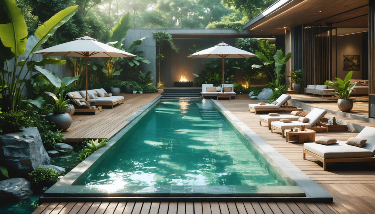 découvrez nos astuces et inspirations pour aménager harmonieusement l'espace autour de votre piscine et créer un décor parfait alliant confort et esthétique.