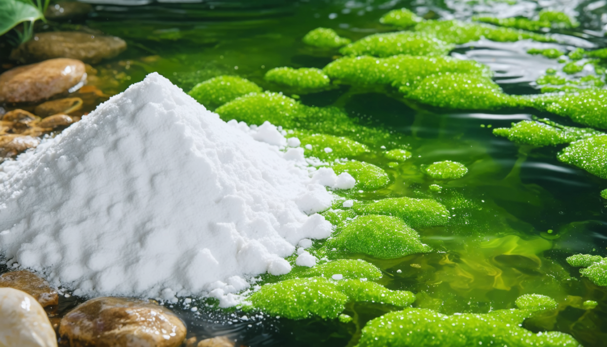 découvrez comment le bicarbonate de soude peut naturellement et efficacement éliminer les algues, pour un environnement propre et sain.