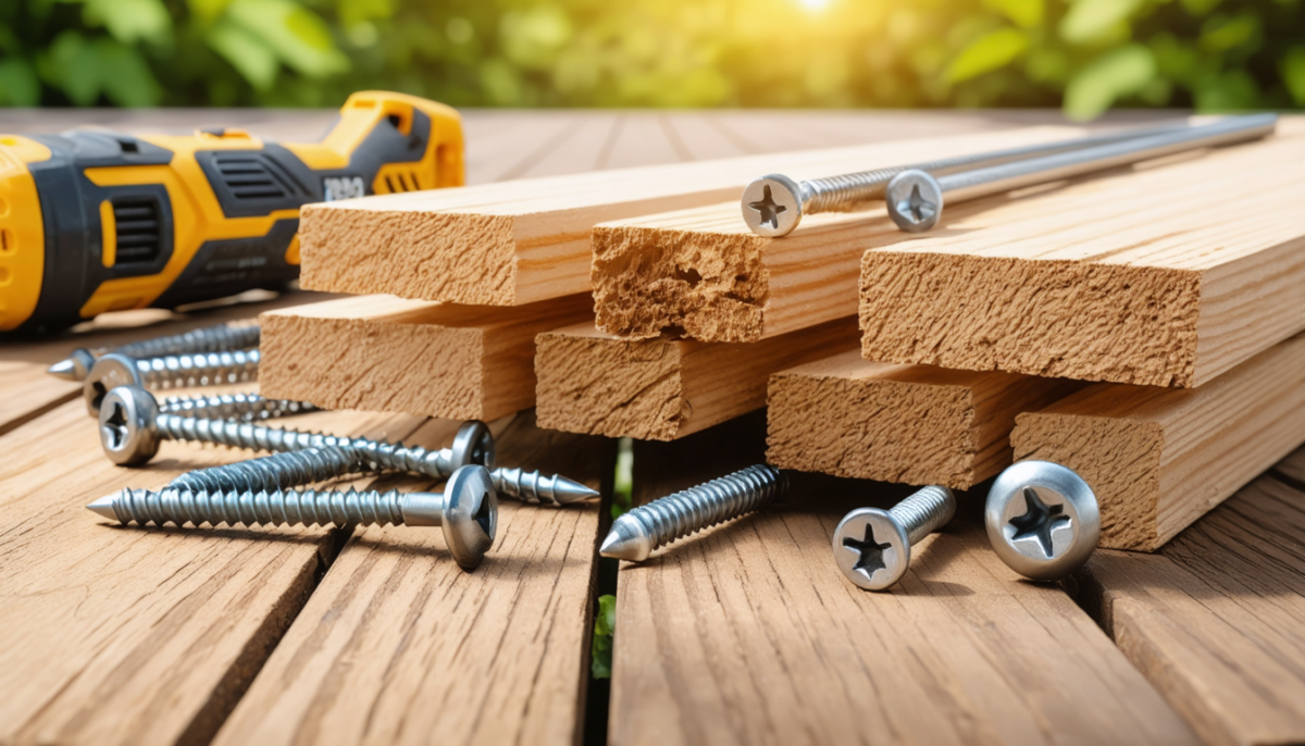 découvrez comment choisir la visserie idéale pour construire une terrasse extérieure durable, en tenant compte des matériaux, de la résistance aux intempéries et de la longévité.