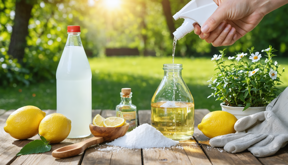 apprenez à fabriquer un désherbant naturel efficace et écologique à base de vinaigre grâce à notre guide pas à pas simple et rapide.