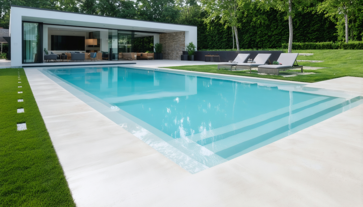découvrez tout sur la piscine en béton : coûts moyens, devis détaillés et un guide complet pour réussir votre projet de construction de piscine.