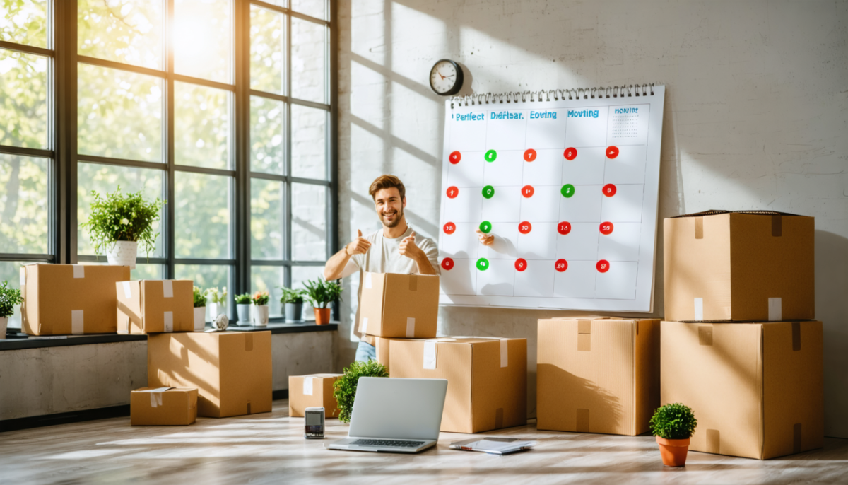 découvrez nos astuces pour choisir la date idéale de votre déménagement et organiser votre nouvelle étape en toute sérénité.