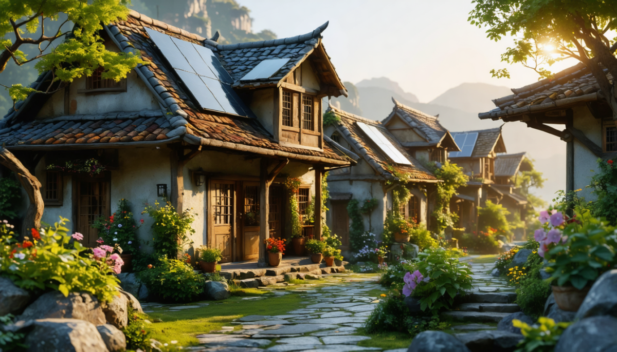 découvrez comment l'énergie solaire sublime le charme des maisons traditionnelles tout en offrant une solution écologique et économique.