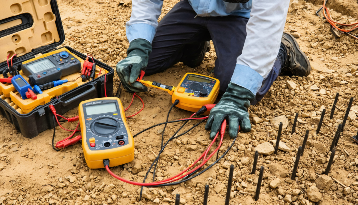 découvrez les méthodes essentielles pour tester l'installation électrique et analyser la qualité du sol, assurant sécurité et performance de vos équipements.