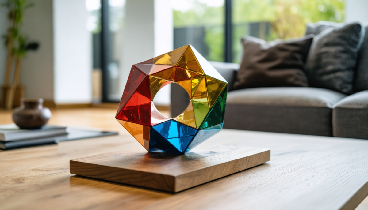 découvrez un puzzle 3d design, l'atout déco idéal pour apporter dynamisme et originalité à votre intérieur. facile à monter et esthétique, il transforme votre espace en un véritable chef-d'œuvre.