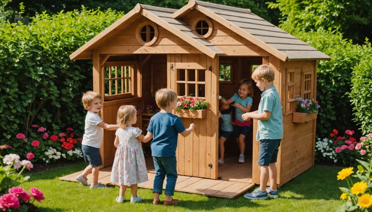 Guide pratique pour choisir la maisonnette en bois parfaite de Brico Dépôt pour vos enfants
