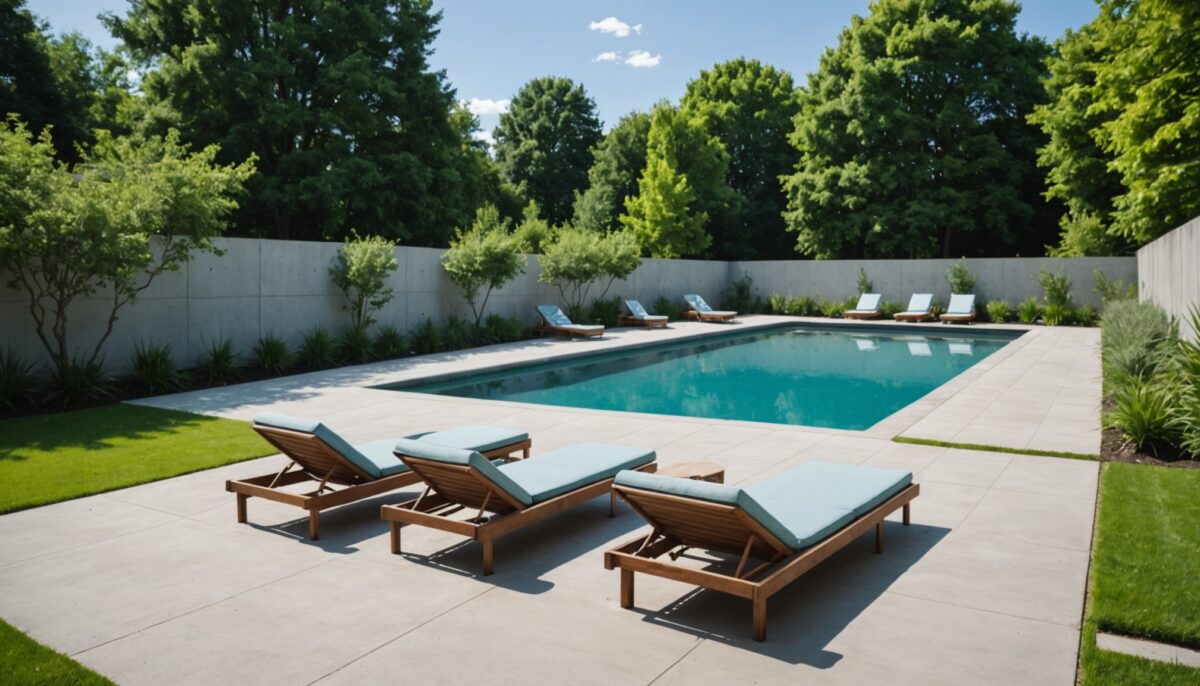 Piscine en béton : tarif moyen, devis détaillé et guide pratique complet