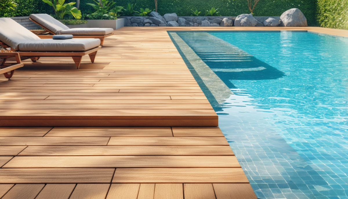 découvrez comment choisir une terrasse en bois autour de votre piscine alliant durabilité et esthétique grâce à notre guide complet.