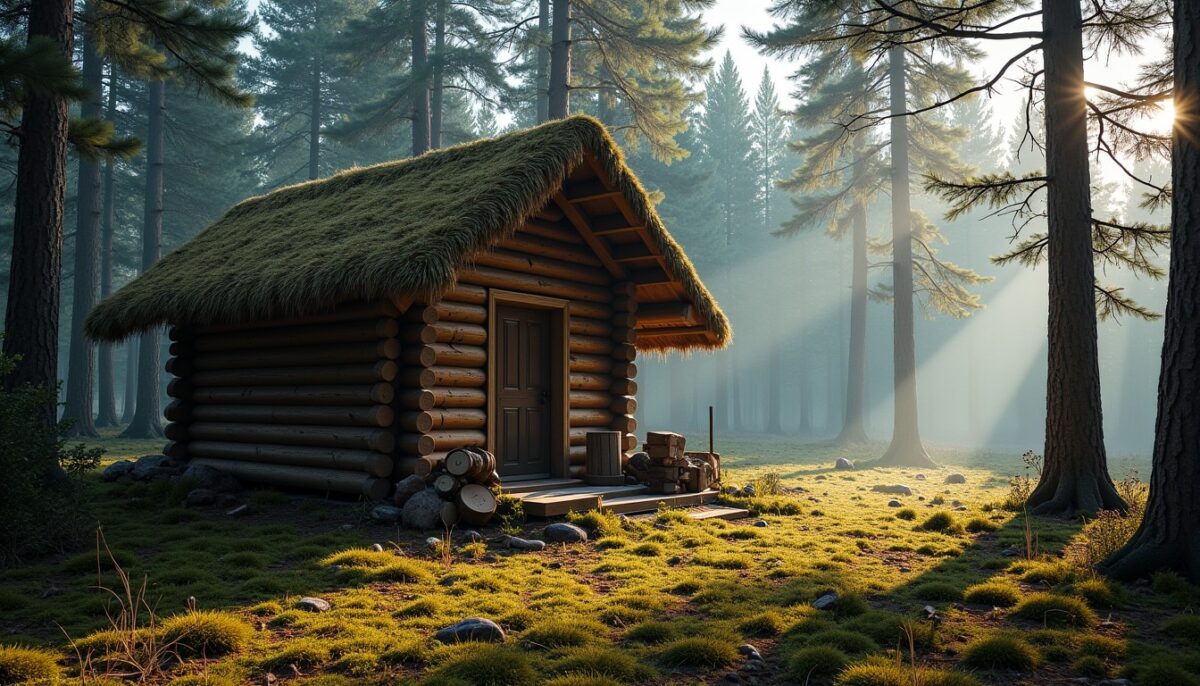 Guide pratique pour bâtir une hutte de chasse : techniques et conseils pour une cabane parfaite