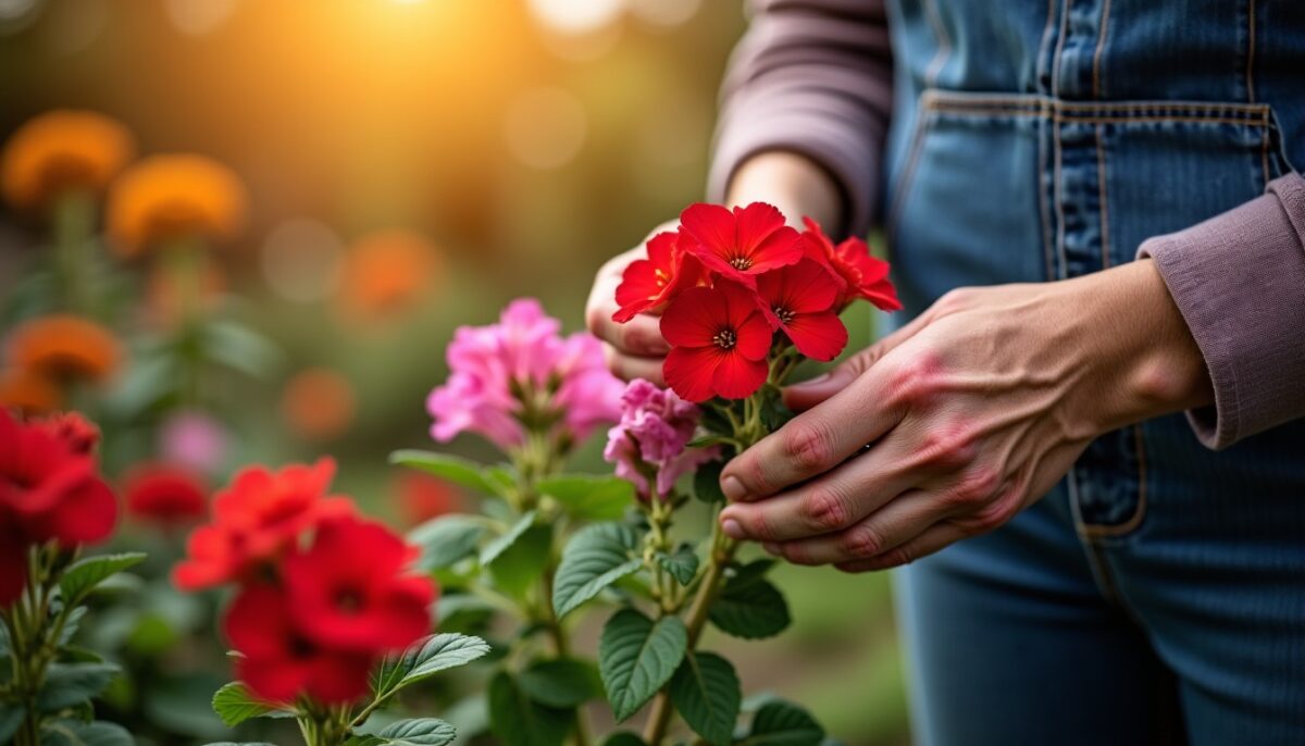 Comment bien tailler vos géraniums avant l’hiver : conseils pratiques pour un retour en beauté au printemps