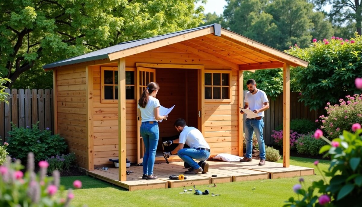 Installation d’un abri de jardin conforme : les indispensables à connaître