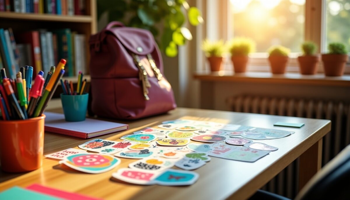 Des autocollants uniques pour personnaliser vos fournitures scolaires à votre image
