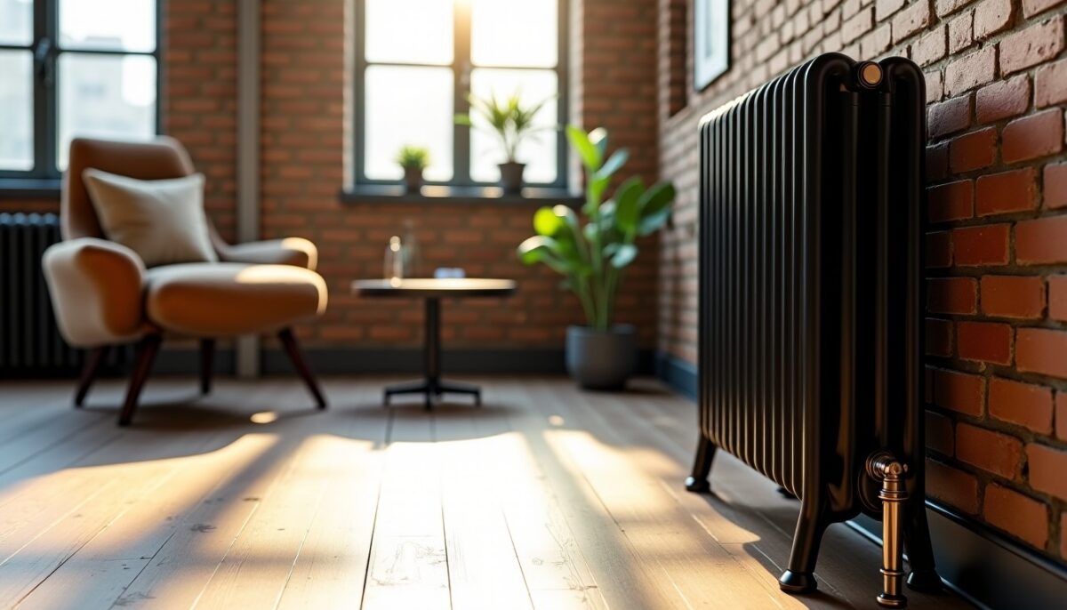 Pieds pour radiateurs en fonte : associer sécurité optimale et style industriel tendance
