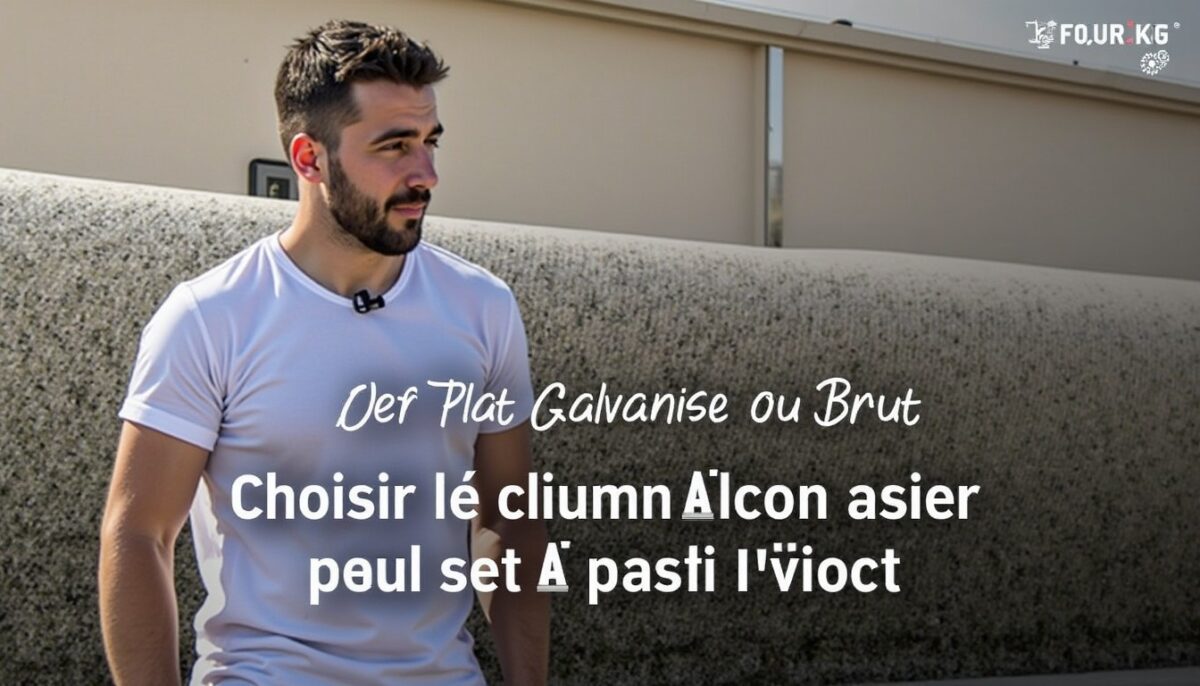Fer Plat Galvanisé ou Brut : Choisir le Bon Acier pour Chaque Projet